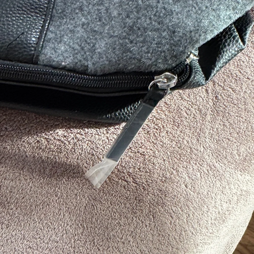DSW Gray and Black Men's Duffel Bag